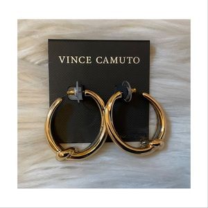 Vince Camuto Twist Hoop Earrings - New on Card